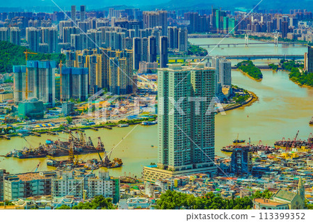 澳門城市景觀（從澳門旅遊塔拍攝） 113399352