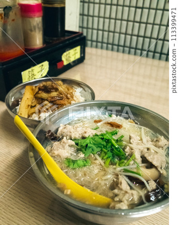 Taiwanese cuisine at a restaurant 113399471