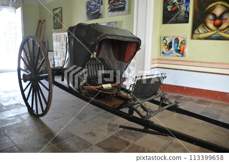 Cuba, Trinidad, City History Museum, Horse-drawn Carriage 113399658