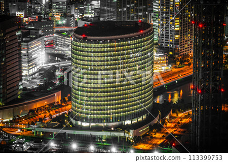 A night view seen from Landmark Tower (Fuji Xerox) A night view seen from Landmark Tower (Fuji Xerox) 113399753
