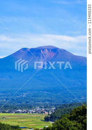 Mt. Asama south side, south slope, active volcano [Karuizawa's tourist attractions] 113400283