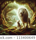 The King of the Forest and the Little Hero 113400649