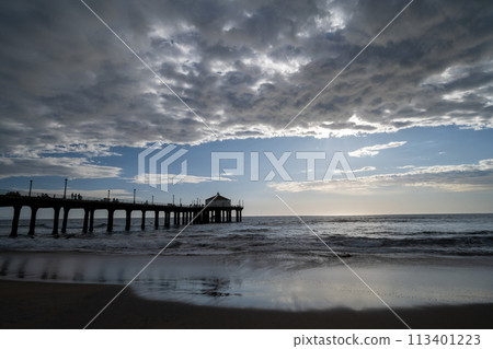 Sunset on the American West Coast Sunset on the American West Coast 113401223