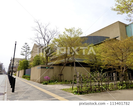 A view of the eastern entrance of Sakai Toshiaki no Mori, Sakai Ward, Sakai City, Osaka Prefecture A view of the eastern entrance of Sakai Toshiaki no Mori, Sakai Ward, Sakai City, Osaka Prefecture 113401782