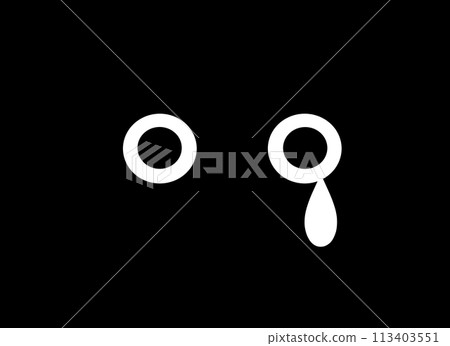Crying eyes (left) Crying eyes (left) 113403551