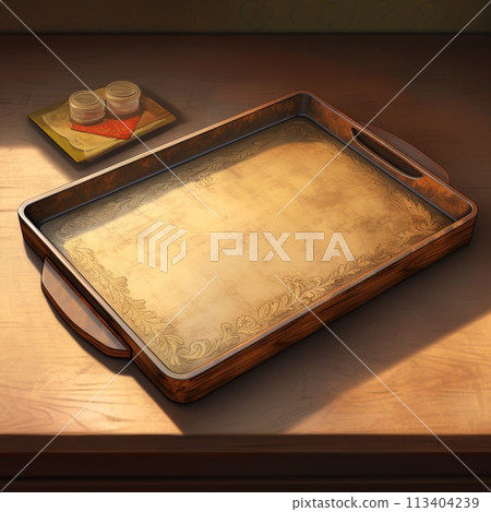 Captivating paper tray design with rustic reverie 113404239