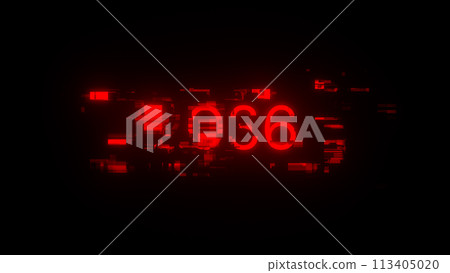 2036 text with screen effects of technological glitches 2036 text with screen effects of technological glitches 113405020
