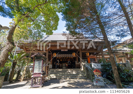 [No. 1 Fudasho] 1st Ryozen Temple Main Hall [88 places in Shikoku] 113405626