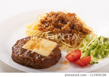 漢堡肉醬義大利麵 113409106