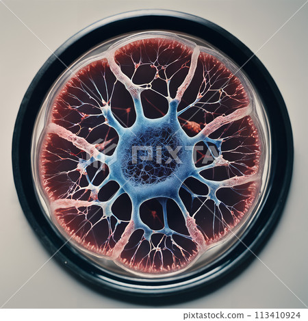 A neural network growing in a petri dish. 113410924