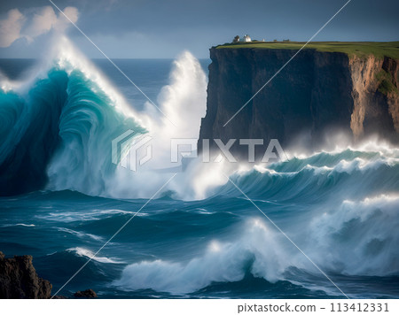 stormy clouds over the sea stormy clouds over the sea 113412331