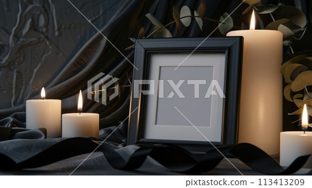 A symbol of remembrance is the mourning A symbol of remembrance is the mourning 113413209