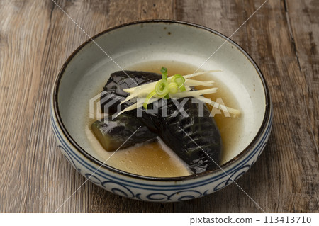 Braised eggplant 113413710