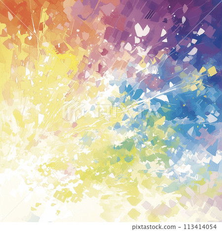 Colorful watercolor background AI image Colorful watercolor background AI image 113414054