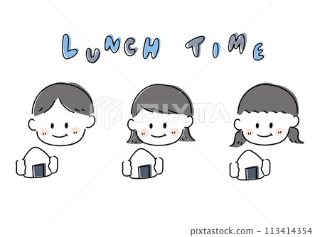 飯糰和兒童套餐 113414354