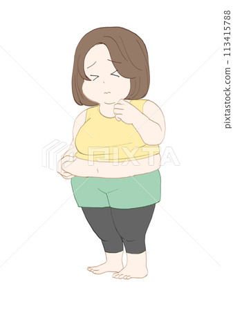 超重的女人 113415788