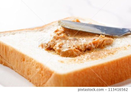 花生醬麵包早餐 113416562