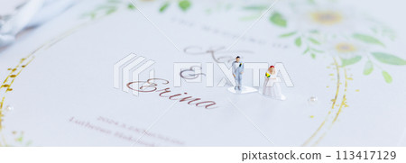 Cute wedding bride and groom wedding dress, marriage, bridal image photo Cute wedding bride and groom wedding dress, marriage, bridal image photo 113417129