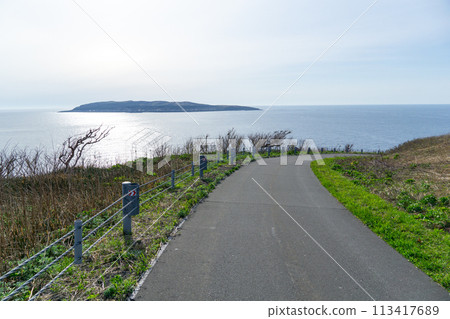 從矢尻島看到的天利島 113417689