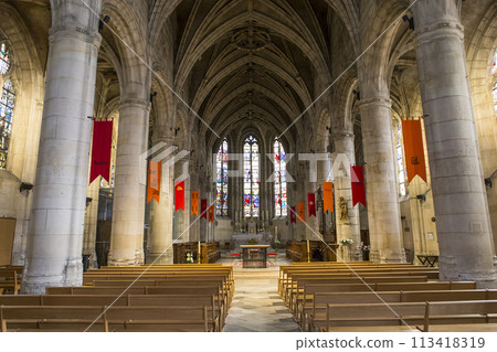 St Martin church, Montmorency, Oise, France St Martin church, Montmorency, Oise, France 113418319