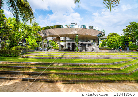 View of Natai beach resort in Khao Lak, Phang Nga, Thailand 113418569