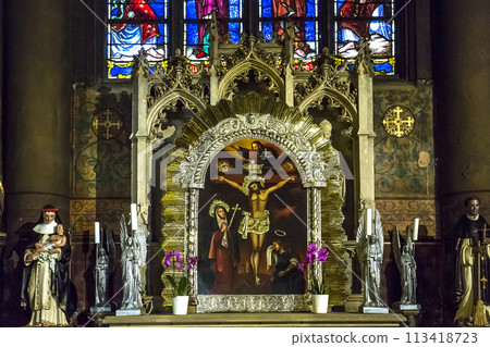 Saint-Germain Auxerrois church, Paris, France Saint-Germain Auxerrois church, Paris, France 113418723
