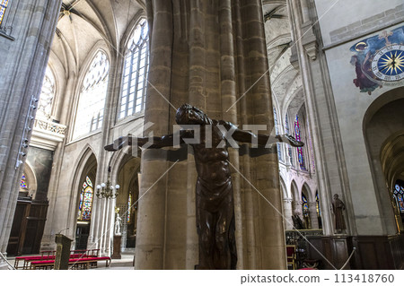 Saint-Germain Auxerrois church, Paris, France 113418760