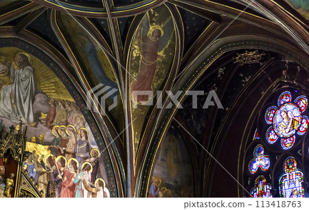 Saint-Germain Auxerrois church, Paris, France Saint-Germain Auxerrois church, Paris, France 113418763