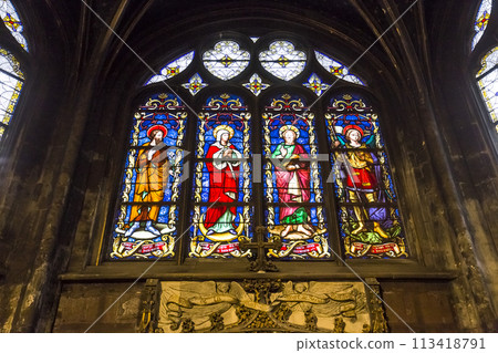 Saint-Germain Auxerrois church, Paris, France Saint-Germain Auxerrois church, Paris, France 113418791