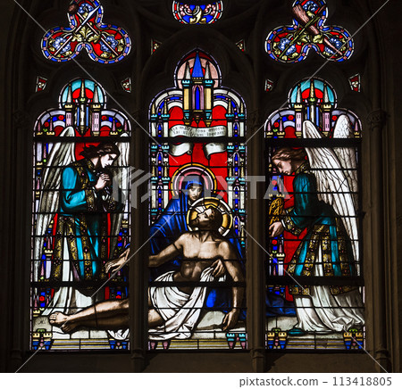 Saint-Germain Auxerrois church, Paris, France 113418805