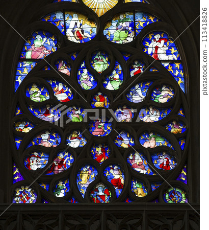 Saint-Germain Auxerrois church, Paris, France 113418826
