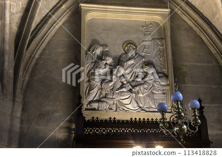 Saint-Germain Auxerrois church, Paris, France 113418828