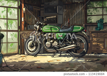 1970 年代摩托車風景-1 113419084