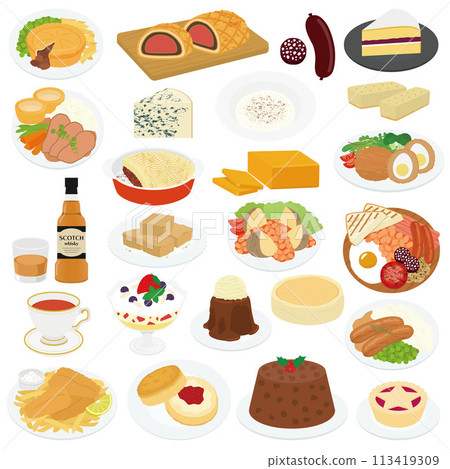 英國美食插畫集 英國美食插畫集 113419309