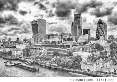 London City skyline, UK 113419822