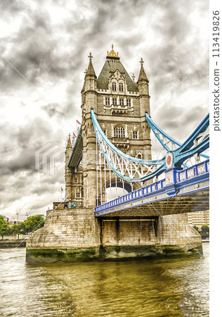 Tower Bridge, London, UK 113419826