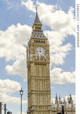 The Big Ben, Houses of Parliament, London, UK The Big Ben, Houses of Parliament, London, UK 113419841