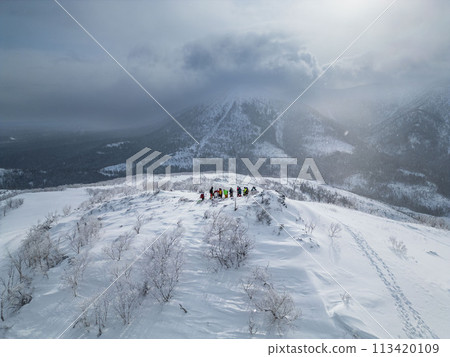 Yuzhno-Sakhalinsk, Match 03.2024 Ski resort Mountain Air Resort, Yuzhno-Sakhalinsk, Russia. 113420109