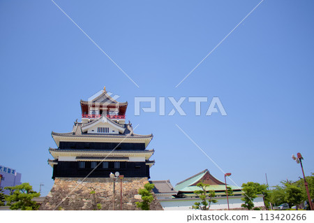 [愛知縣] 清須市朝日城宅邸內的清須城 113420266
