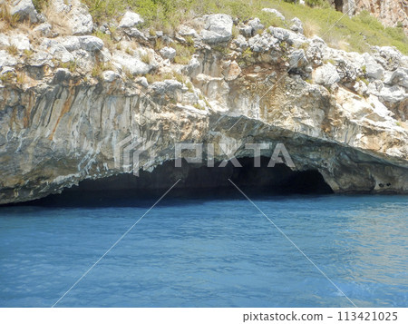 Dino Island on the Coast of the Cedars, Tyrrhenian Sea, Italy 113421025