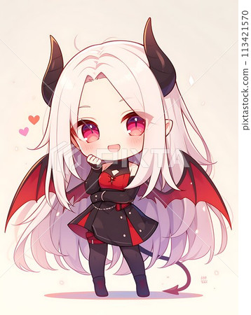 Cute Chibi Girl AI Cute Chibi Girl AI 113421570