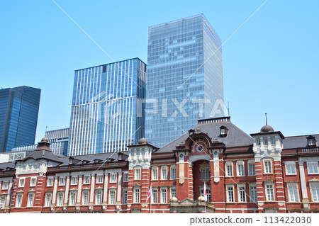 Urban scenery Tokyo Station Urban scenery Tokyo Station 113422030