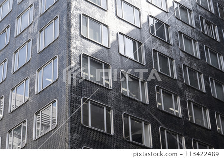 Brutalist inspiration architecture background 113422489