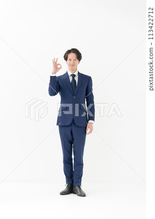 Business man full body OK Business man full body OK 113422712