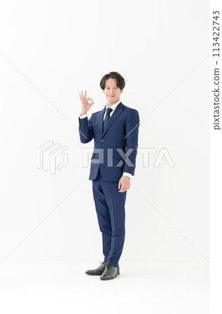 Business man full body OK 113422743