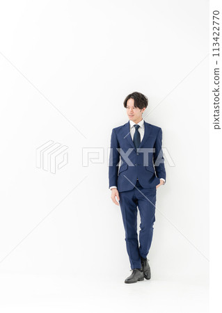 Business man, full body, stylish 113422770
