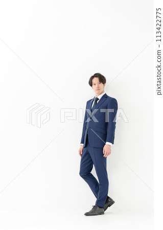 Business man, full body, stylish Business man, full body, stylish 113422775