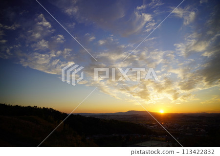 Dusk of autumn 113422832