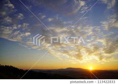 Dusk of autumn 113422833