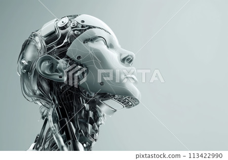 Robotic head profile 113422990